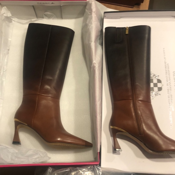Vince Camuto Women's Sutton Boots Chocolate Fade Size 7 New - Picture 6 of 8